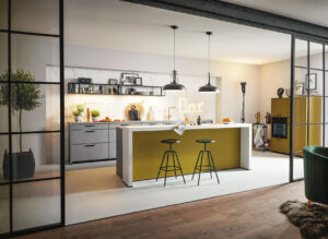 Alba shown in Torino Grey