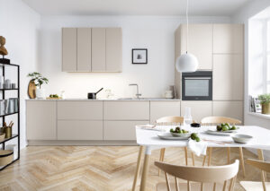 Siena shown in Sand Grey