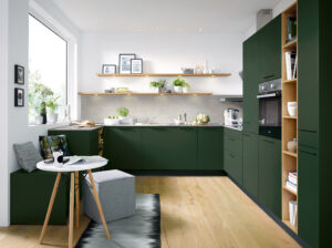 Siena shown in Forest Green